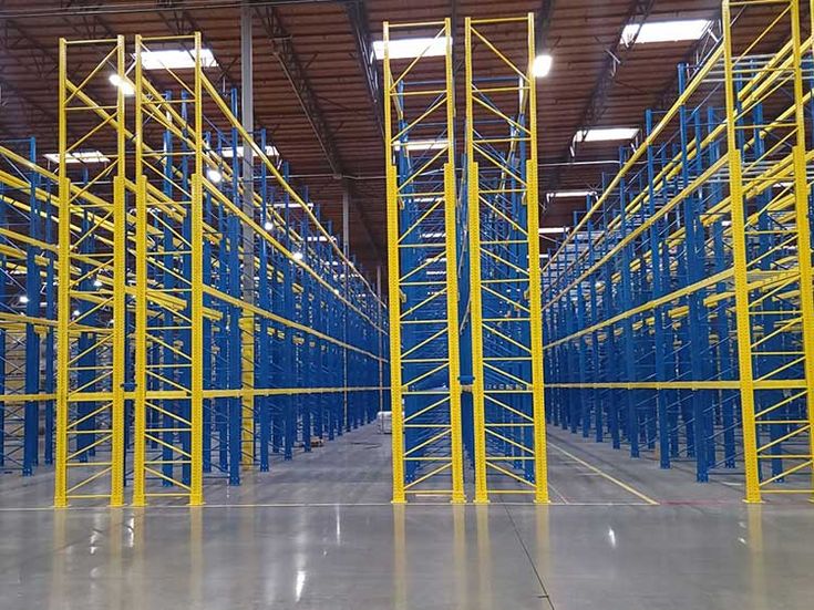 RAK PALLET BESI GUDANG UKURAN BESAR UNTUK WAREHOUSE PABRIK