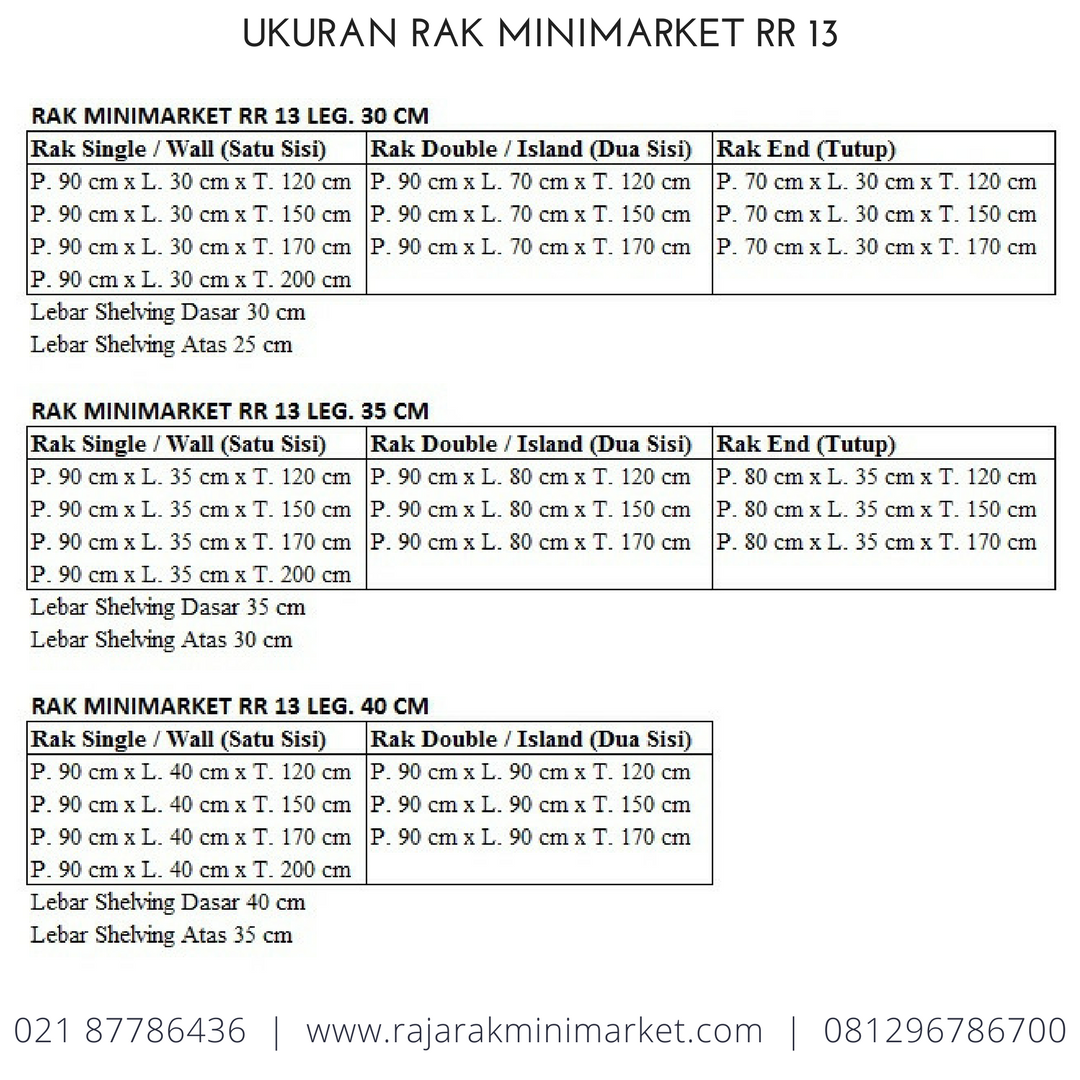 RAK TOKO DISPLAY MINIMARKET SWALAYAN MODERN TIPE RR‑13 RAJA RAK INDONESIA | COCOK DIGUNAKAN SEBAGAI RAK BERBAGAI JENIS TOKO SPESIALIS | RAJARAK.ID | KIRIM KE SELURUH INDONESIA