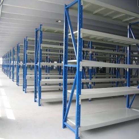 RAK GUDANG LIGHT DUTY TIPE RR-36 T.200 | RAK BESI SUSUN SERBAGUNA, 4 LEVEL SHELVING, KAPASITAS 250 KG/LEVEL ATAU 1 TON/UNIT, UKURAN 200cm x 60cm x 200cm