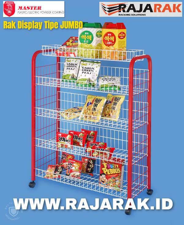 RAK DISPLAY MASTER TIPE JUMBO