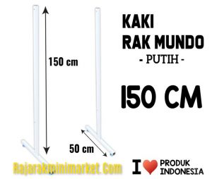 KAKI RAK MUNDO 150 (ORANGE, HITAM & PUTIH) - Gambar 2