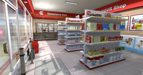 RAK DISPLAY MINIMARKET
