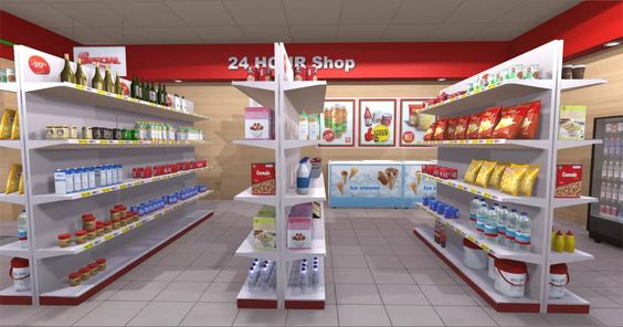 RAK DISPLAY MINIMARKET