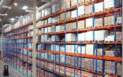 RAK BESI PALLET GUDANG UKURAN BESAR UNTUK WAREHOUSE PABRIK INDUSTRI
