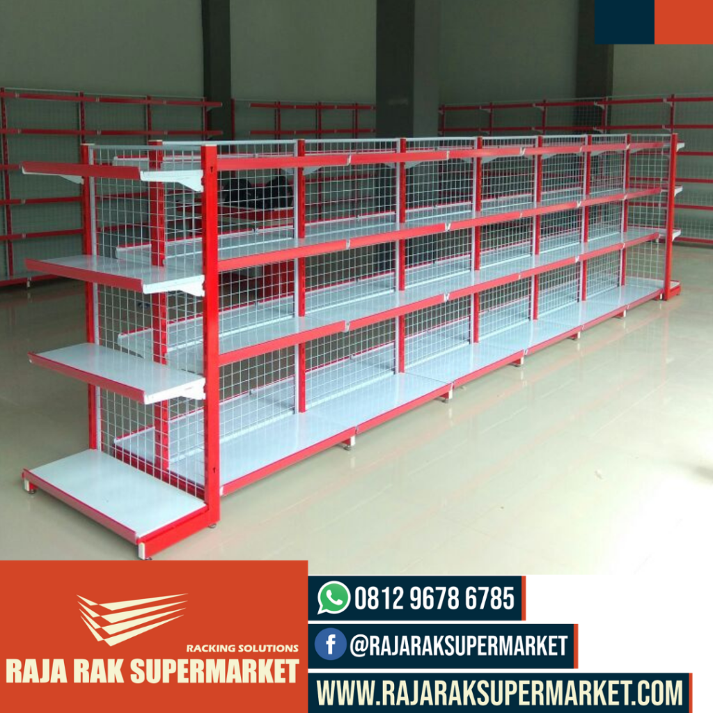 RAK MINIMARKET: RAK DISPLAY PRODUK UNTUK TOKO RITEL