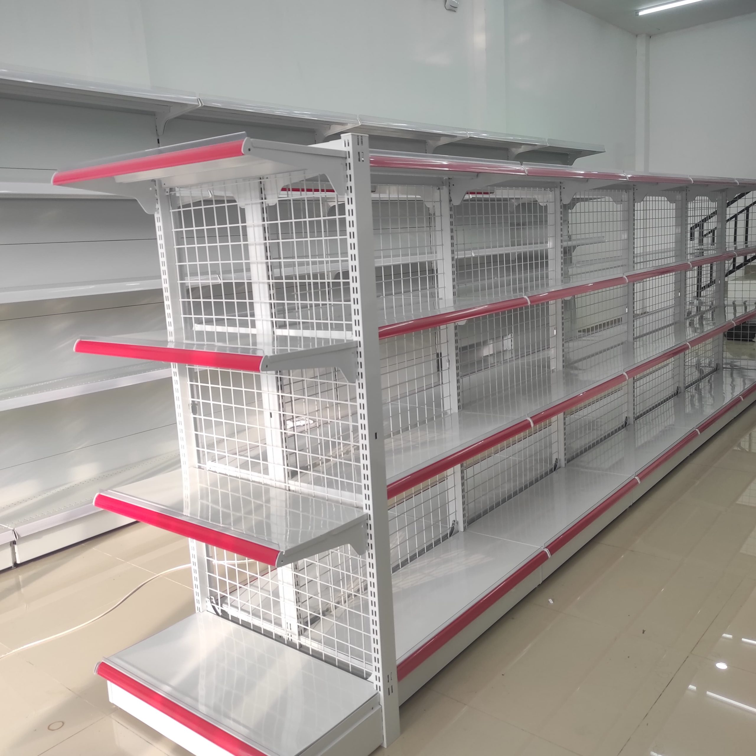 RAK INDOMARET & ALFAMART KOSONG TIPE RR-150 RAJARAK - SOLUSI DISPLAY PRODUK MODERN UNTUK TOKO ANDA