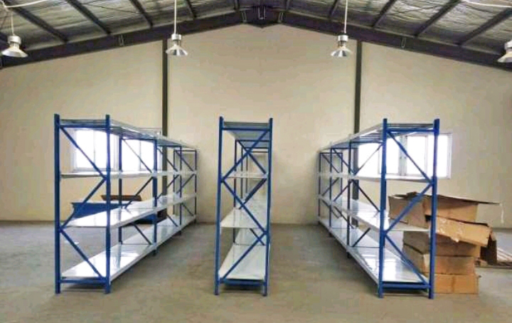 RAK BESI SUSUN GUDANG SERBAGUNA LIGHT DUTY TIPE RR-250 L60, KEKUATAN 250 KG/LEVEL (1 TON/UNIT) | RAJARAK.ID | JUAL KE SELURUH INDONESIA