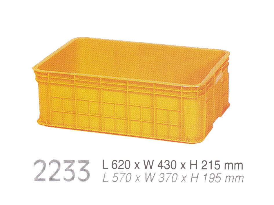 Container Box Industri Rabbit 2233 – Keranjang Plastik Rapat Serbaguna