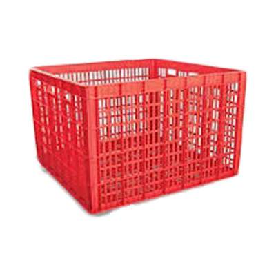CONTAINER BOX INDUSTRI BESAR 200 LITER BERLUBANG RODA HANATA 3001 UKURAN 80 x 60 x 45 CM | RAJA RAK INDONESIA