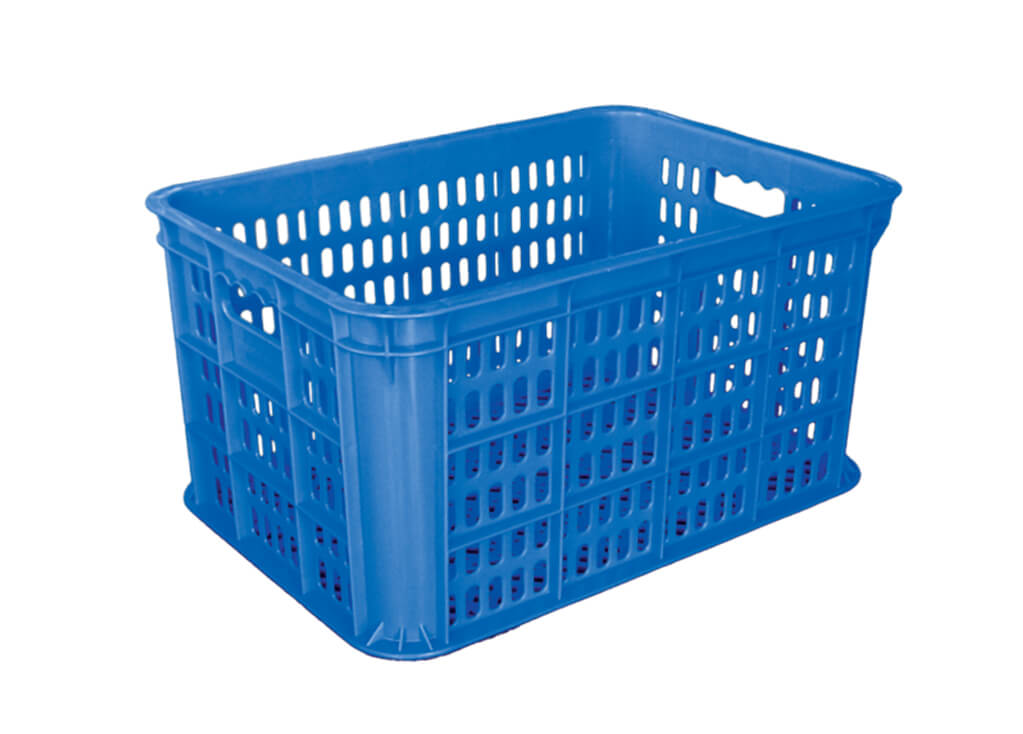 BOX CONTAINER INDUSTRI PLASTIK BERLUBANG HANATA HNT 2202M (Medium) UKURAN 52x37x27 CM | RAJARAK.ID | MINIMAL ORDER 3 PCS (1 PACK) | JUAL & KIRIM KE SELURUH INDONESIA