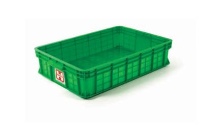 BOX CONTAINER INDUSTRI PLASTIK RAPAT SERBAGUNA HANATA HNT 2100M UKURAN 64x43x14,5 CM