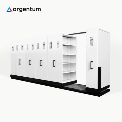 ARGENTUM LEMARI ARSIP KANTOR MOBILE FILE MANUAL TIPE MF-10-22 (50 CPTS) | RAJARAK.ID