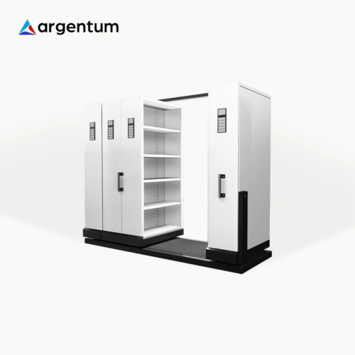 ARGENTUM LEMARI ARSIP KANTOR MOBILE FILE MANUAL TIPE MF-4-22 (20 CPTS) | RAJARAK.ID 