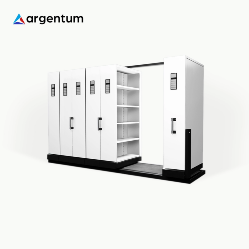 ARGENTUM LEMARI ARSIP KANTOR MOBILE FILE MANUAL TIPE MF-6-22 (30 CPTS) | RAJARAK.ID