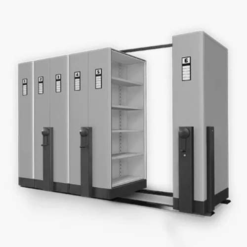 LEMARI ARSIP BESI KANTOR ALBA ROLL O PACK MOBILE FILE MEKANIK TIPE MF-AUM-102 (30 CPTS) | RAJARAK.ID